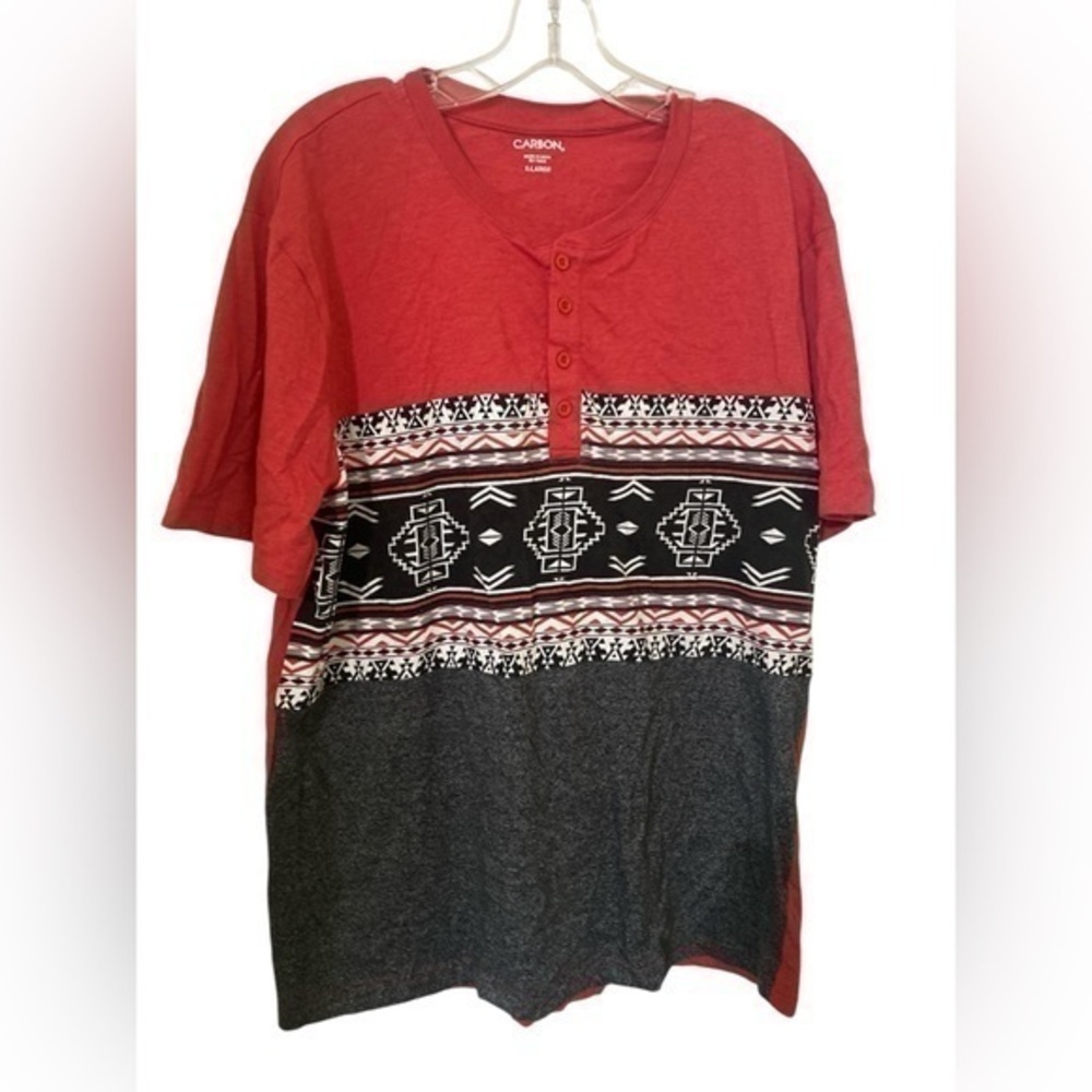 Carbon Vintage men's Xlarge
Aztec print shirt